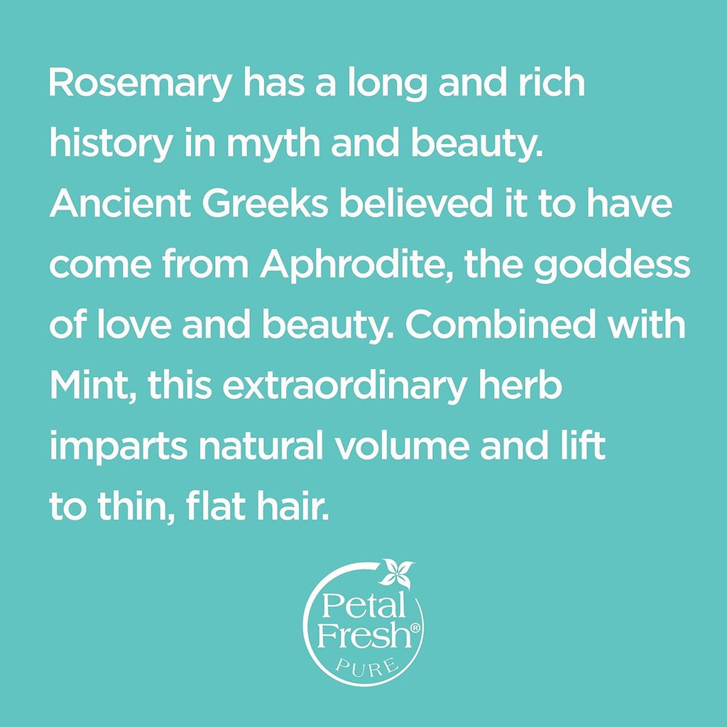 Petal Fresh Rosemary & Mint Volumizing Shampoo - 355 ml