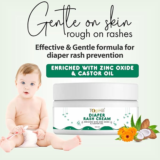 Tophill Diaper Rash Cream - 100 gms