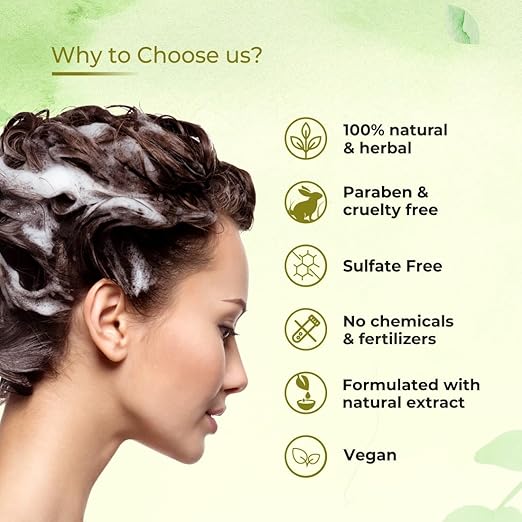 Prisa Organics Argan Coconut Strong Roots & Hair Growth Shampoo - 300 ml