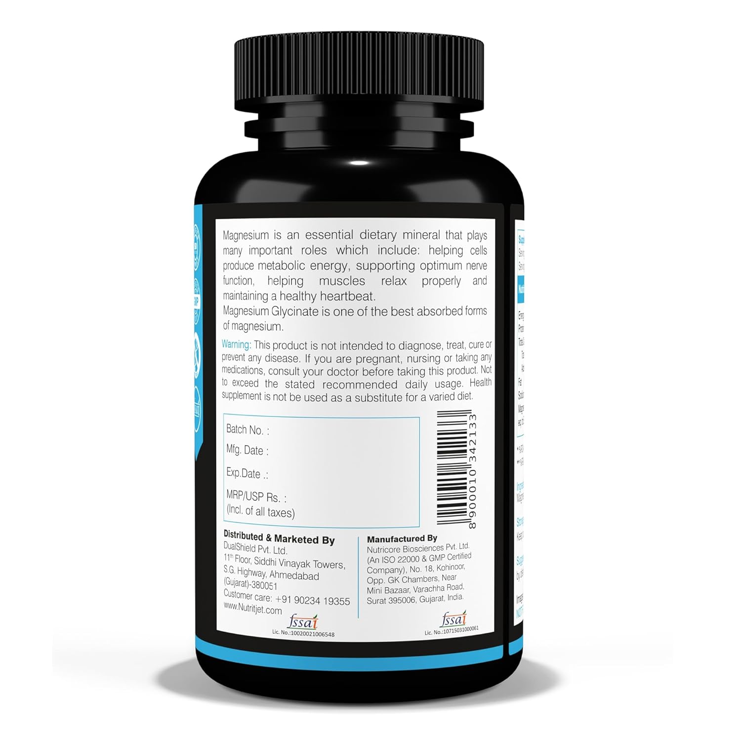 NutritJet Melatonin 10mg Sleeping Aid Pills, Sleep Supplement For Stress Free Sleep & Calm Relax - 60 Vegetarian Tablets
