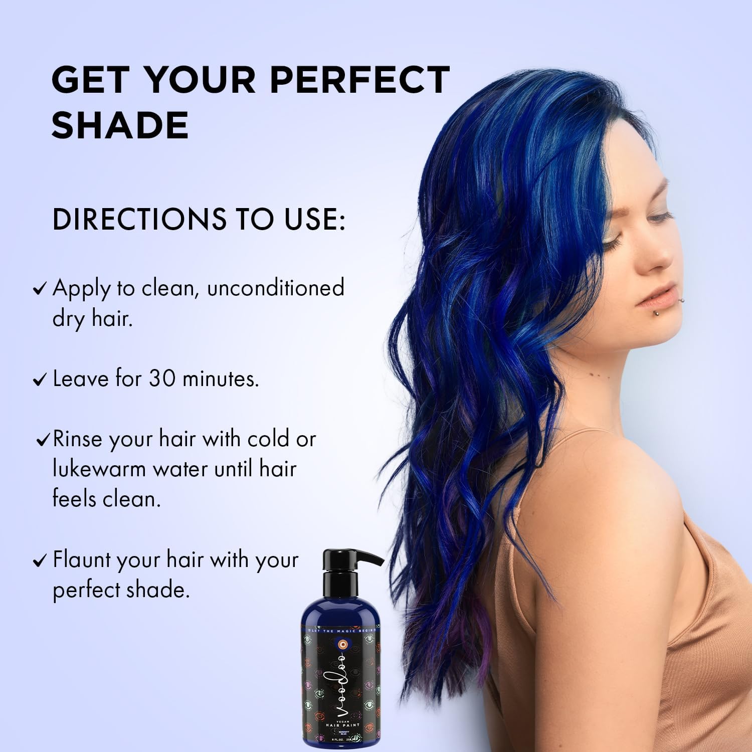 Moehair Voodoo Hair Color Serenity - 238ml