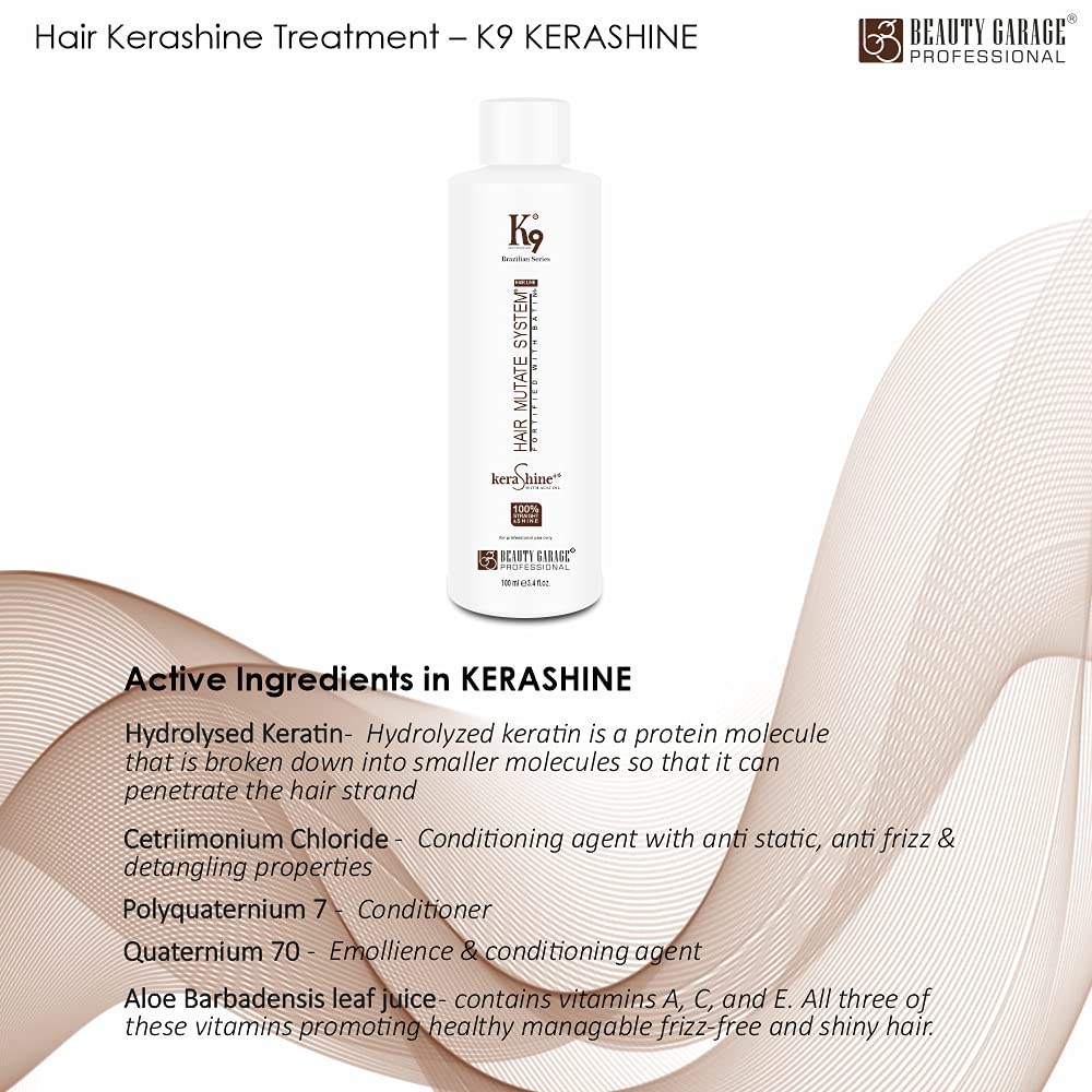BEAUTY GARAGE K9 KERASHINE HAIR TREATMENT 100ML