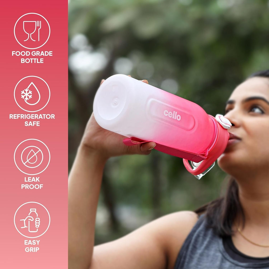 Cello Rise N Shine Large Sipper Water Bottle - 1230ml