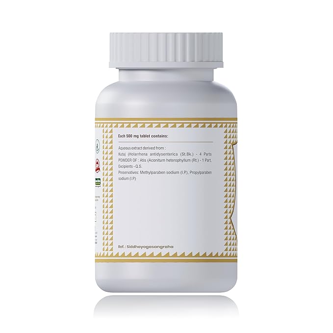 Jeena Sikho Kutjghan Vati | Restore Digestive Harmony - 60 Veg Tablets