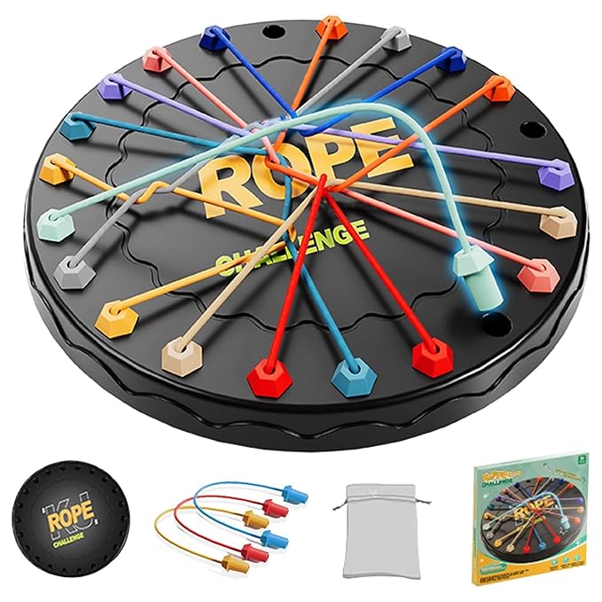 Kidology Rope Untangling Puzzle Game Twisted Rope Puzzle