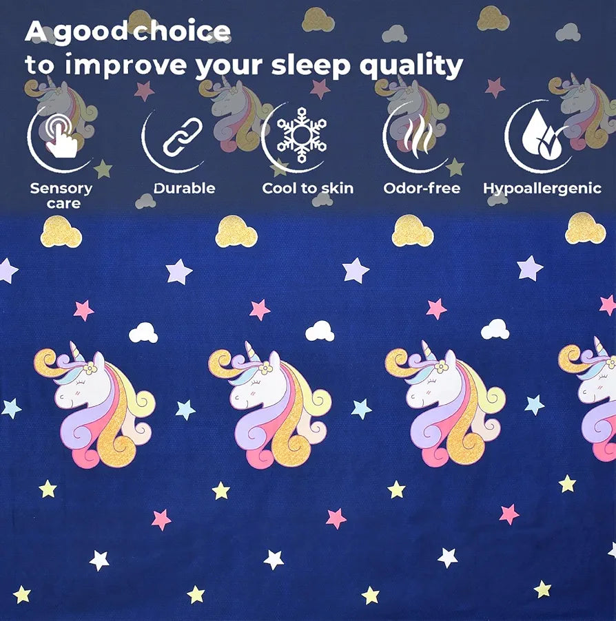 Fresh From Loom Bed Sheet Cartoon Printed Double Bedsheets King Size for Kids with 2 Pillow Cover 144 TC Dinosaur Blue