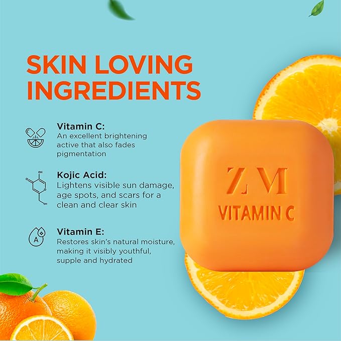 ZM Zayn & Myza Vitamin C Soap - 100 gms