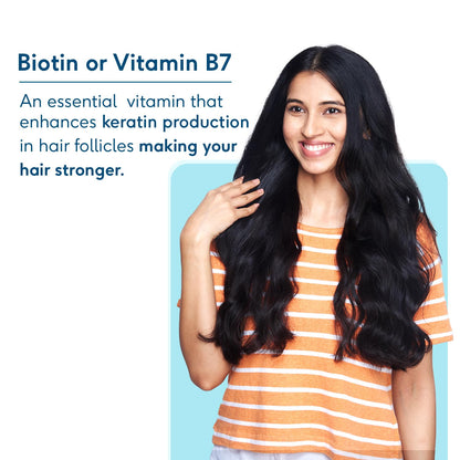 HealthKart HK Vitals Biotin 90 - Tablets