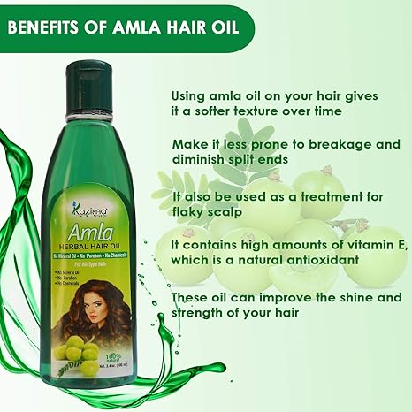 Kazima Amla Herbal Hair Oil - 100 ml (Pack of 2)