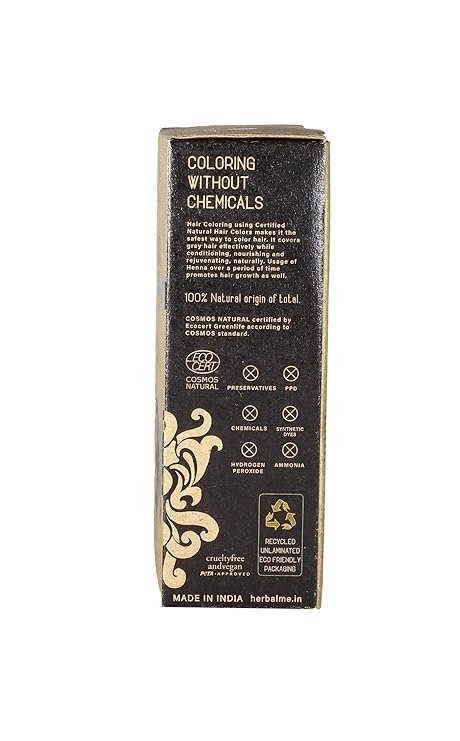 Herbal Me Soft Black Natural Hair Color - 200 gms