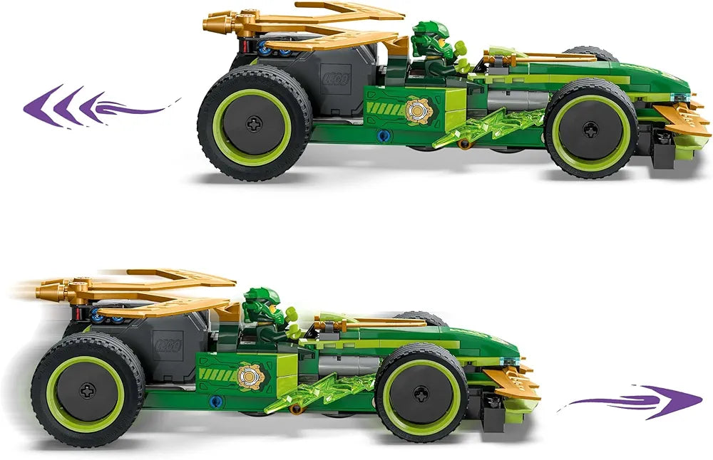 Lego NINJAGO Lloyd’s Pull-Back Race Car Pretend Play Toy Set 71828 Building Blocks Toys for 7+ Gift for Boys and Girls