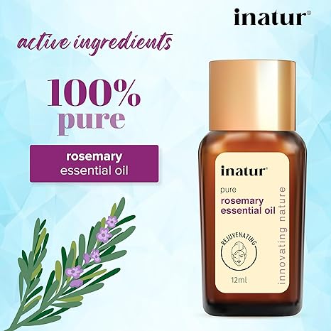 Inatur Rosemary Essential Oil - 12 ml