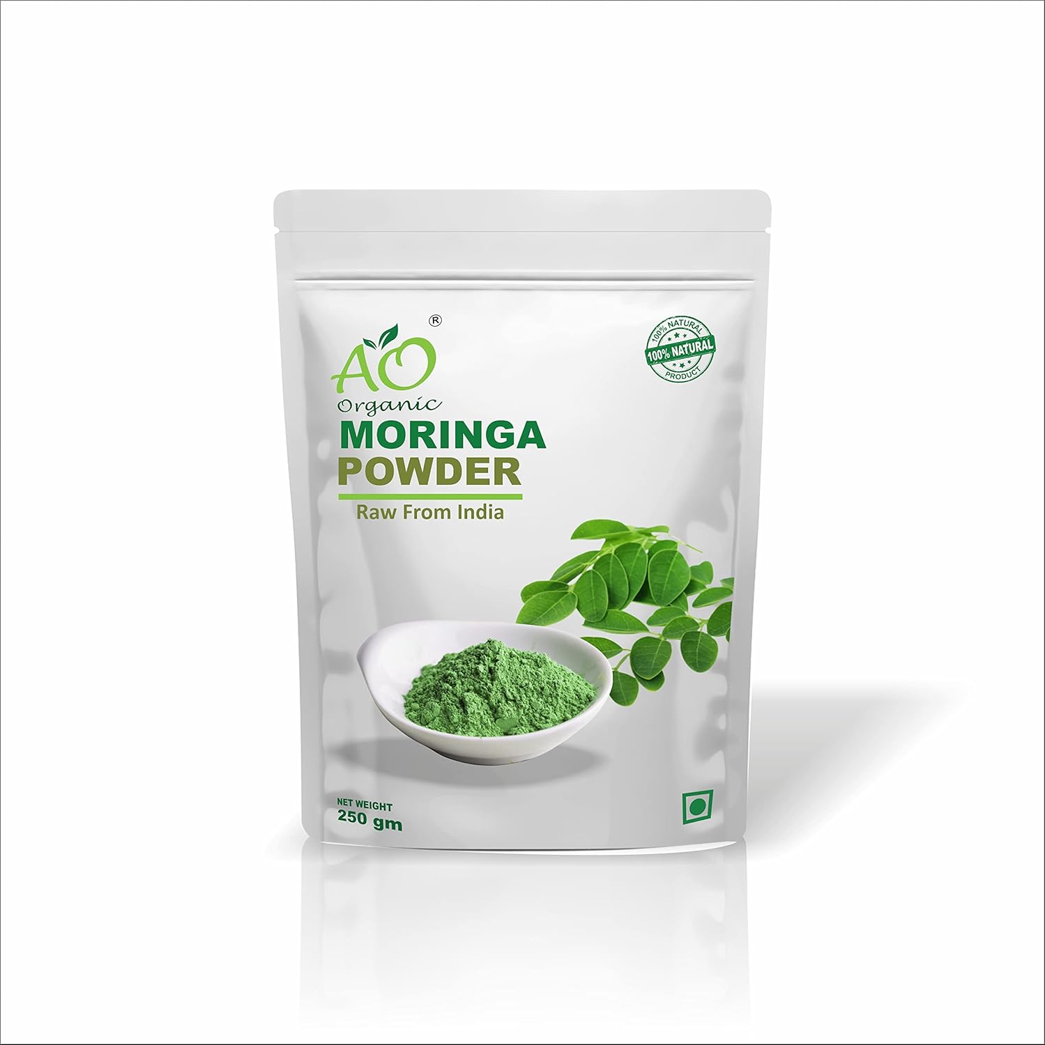 Ao Organic Ayurveda Pure Moringa Powder - 250 Gms