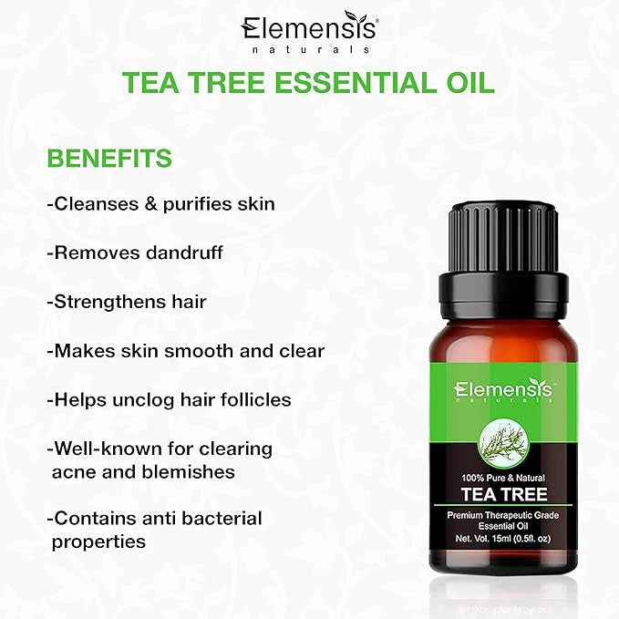 Elemensis Naturals Tea Tree Essential oil - 15 ml