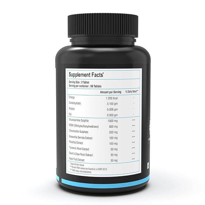 NutritJet Joint Support Supplement Capsules - 60 Caps