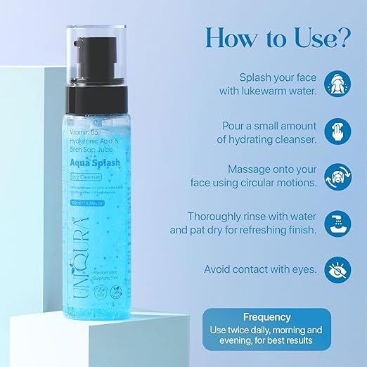 Uniqura Face Cleanser Face Wash For All Skin Types - 100 ml