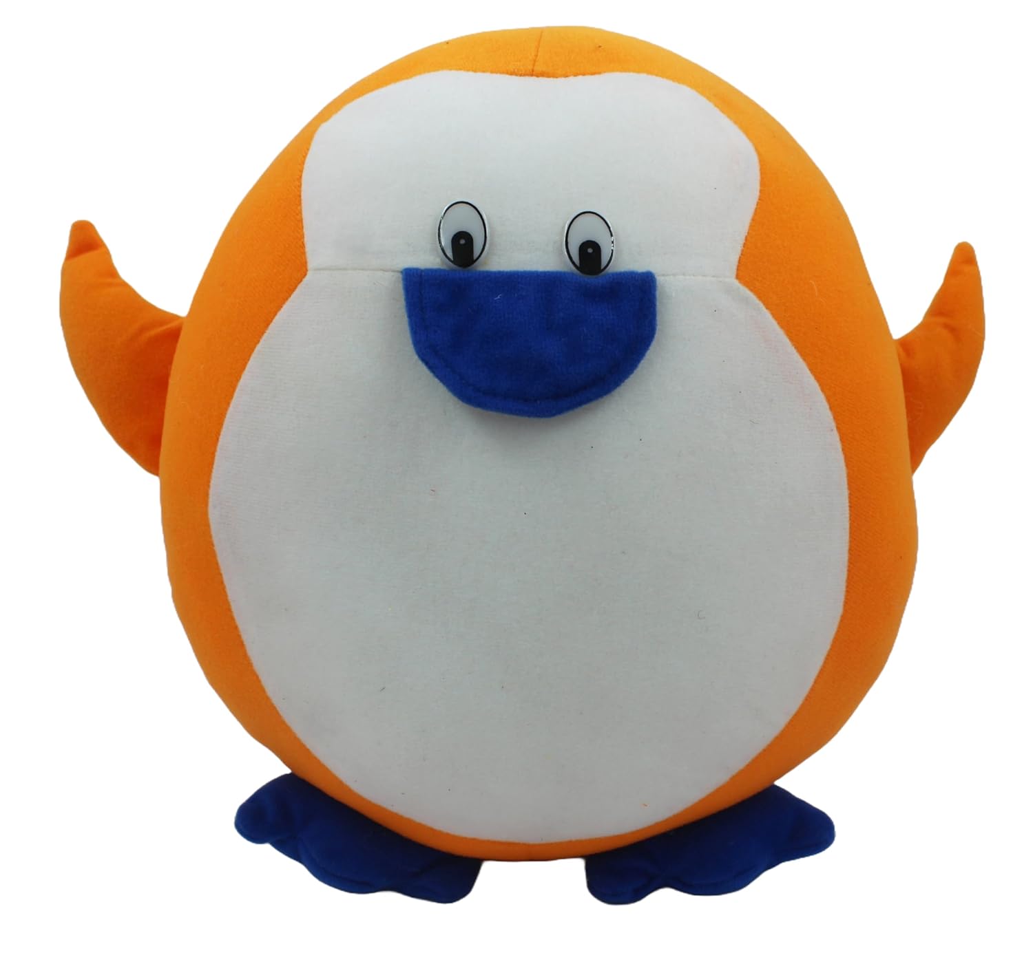 Tickles Penguin Soft Stuffed Plush Animal Toy for Kids Color Orange 26 cm