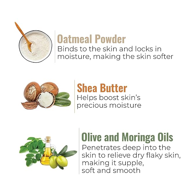 Iba Oatmeal & Shea Moisture Boost Body Lotion - 320 Ml