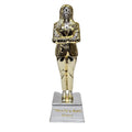 Gold Art India Best Mother Trophy FigurineGold & Silver Plated
