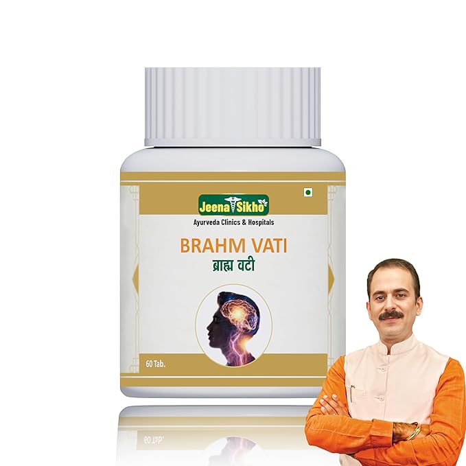 Jeena Sikho Brahm Vati/ Mind Wellness Tablets - 60 Tabs