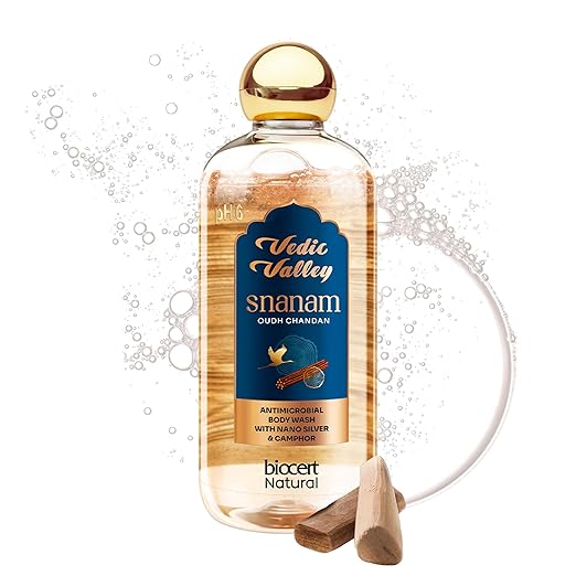 Vedic Valley Natural & Vegan Oud Chandan Body Wash - 330 ml