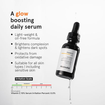 Minimalist Vitamin C Face Serum For Men & Women | 30Ml