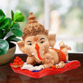 Karigaari India Handcrafted Polyresin Eco Friendly Lord Ganesha Ganpati Idol Figurine