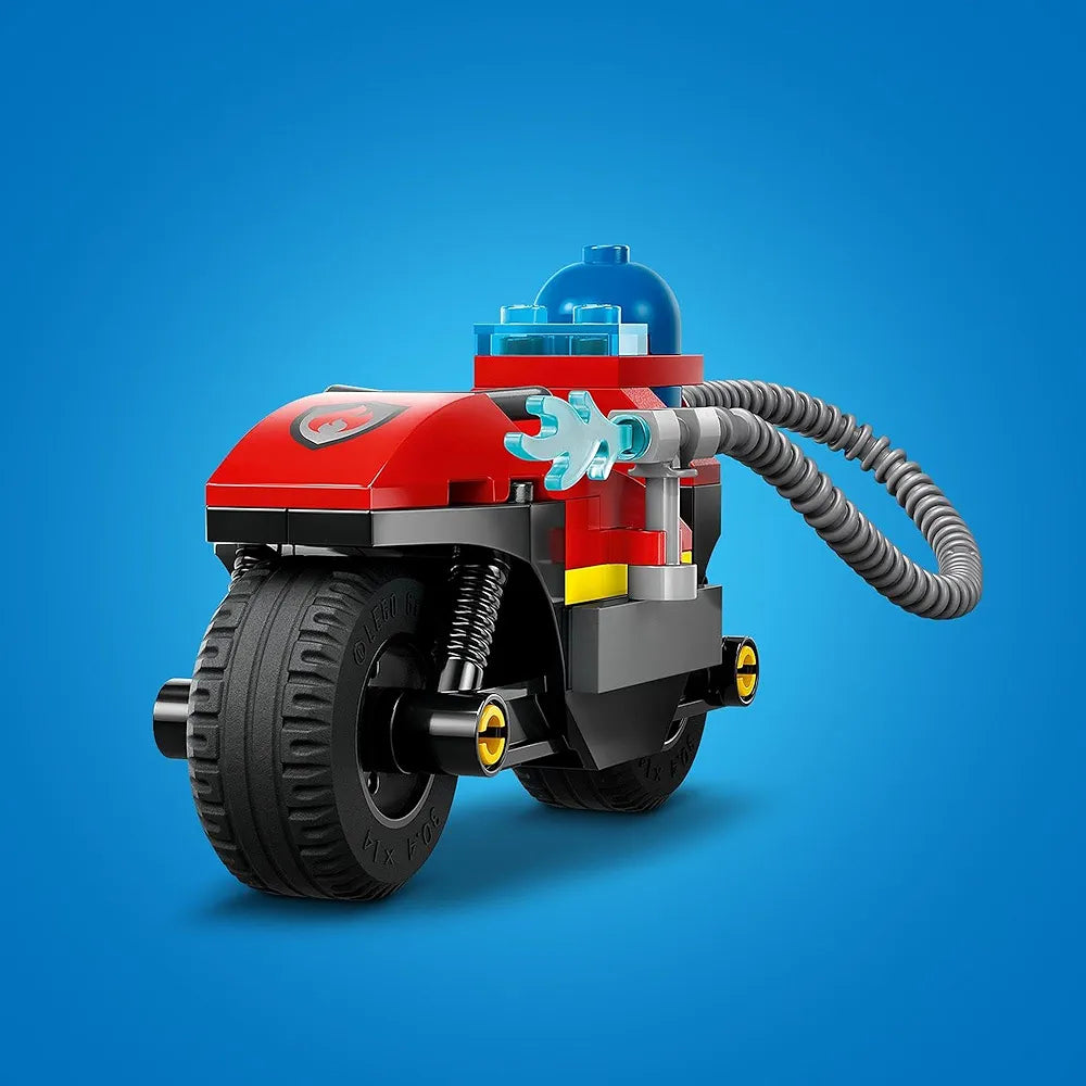 Lego City Fire Rescue Motorcycle Building Set 60410