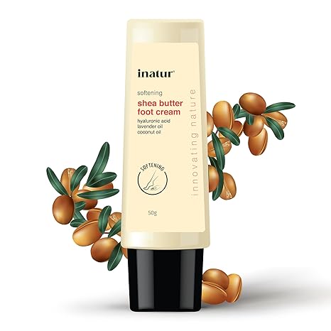 Inatur Shea Butter Foot Cream - 50 gms