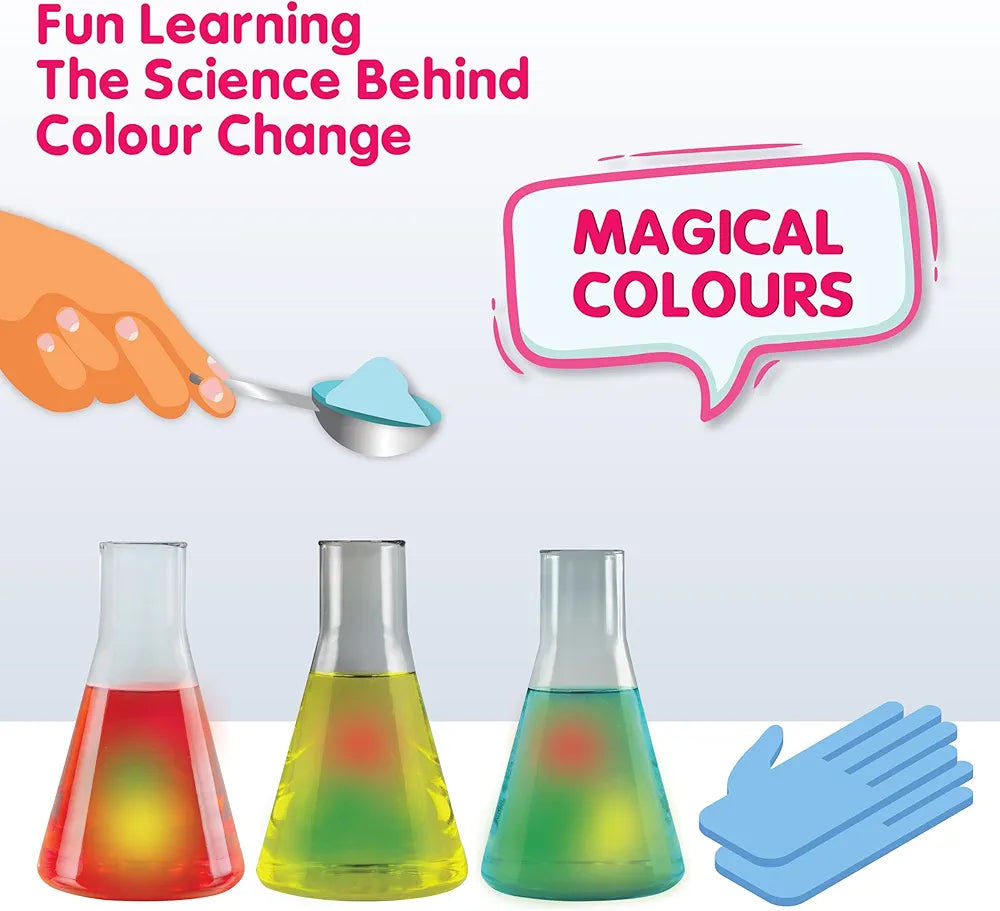 Genius Box Play some Learning 3 in 1 Activity S.T.E.M Learning Kit for Children Age 7+ Magical Science Activity Kit