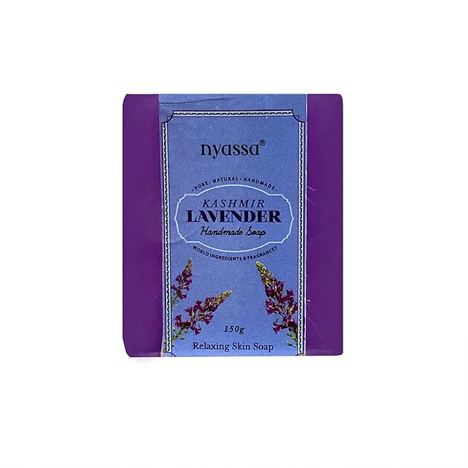 Nyassa Forest Musk Luxurious Handmade Natural Bathing Soap - 150 Gms | Lavender