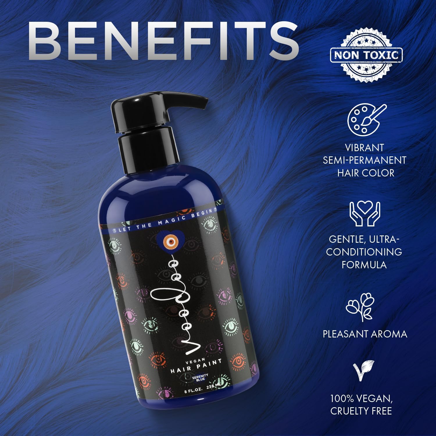 Moehair Voodoo Hair Color Serenity - 238ml