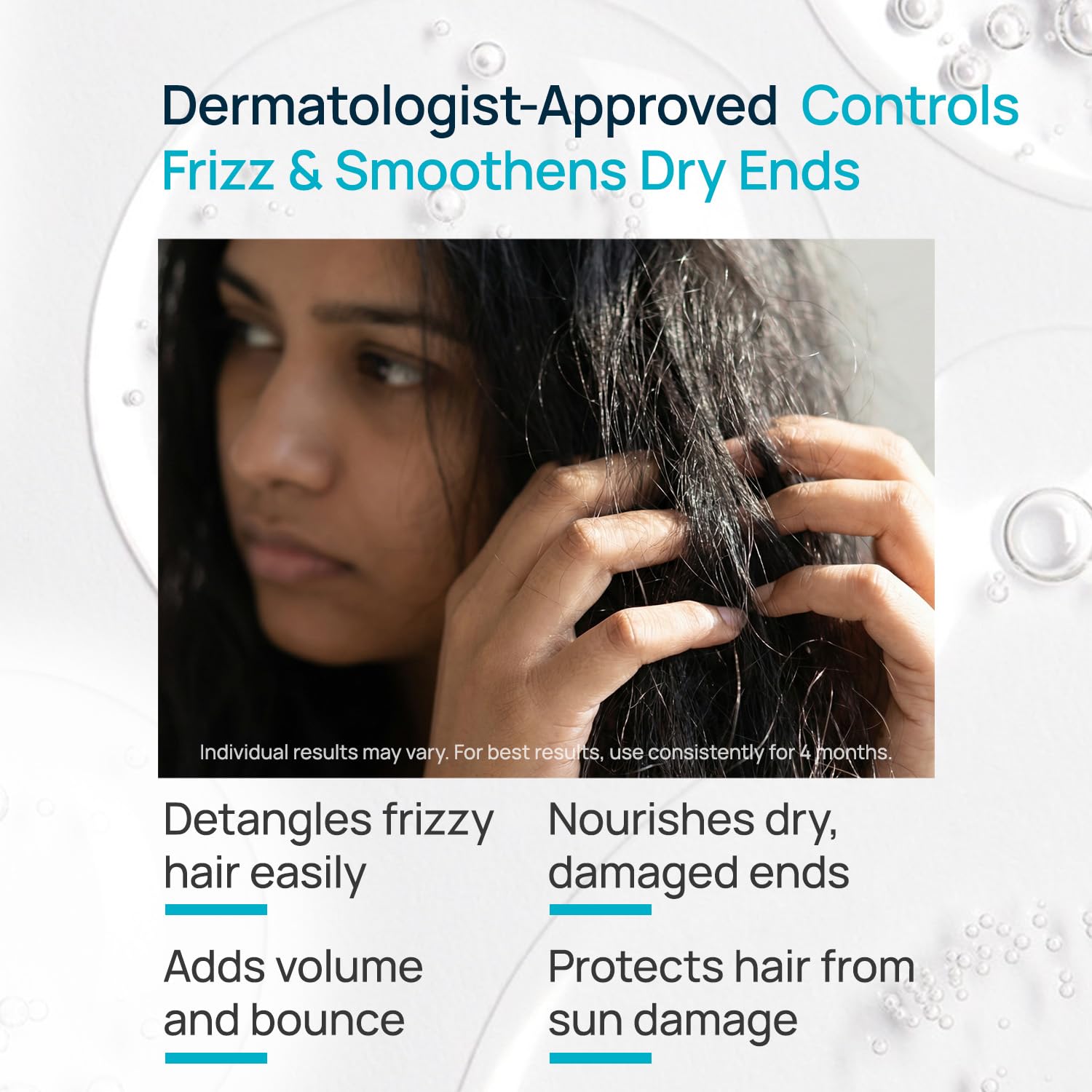 SkinKraft CocoCap Frizz Ease Leave-in Conditioner – 50 ml