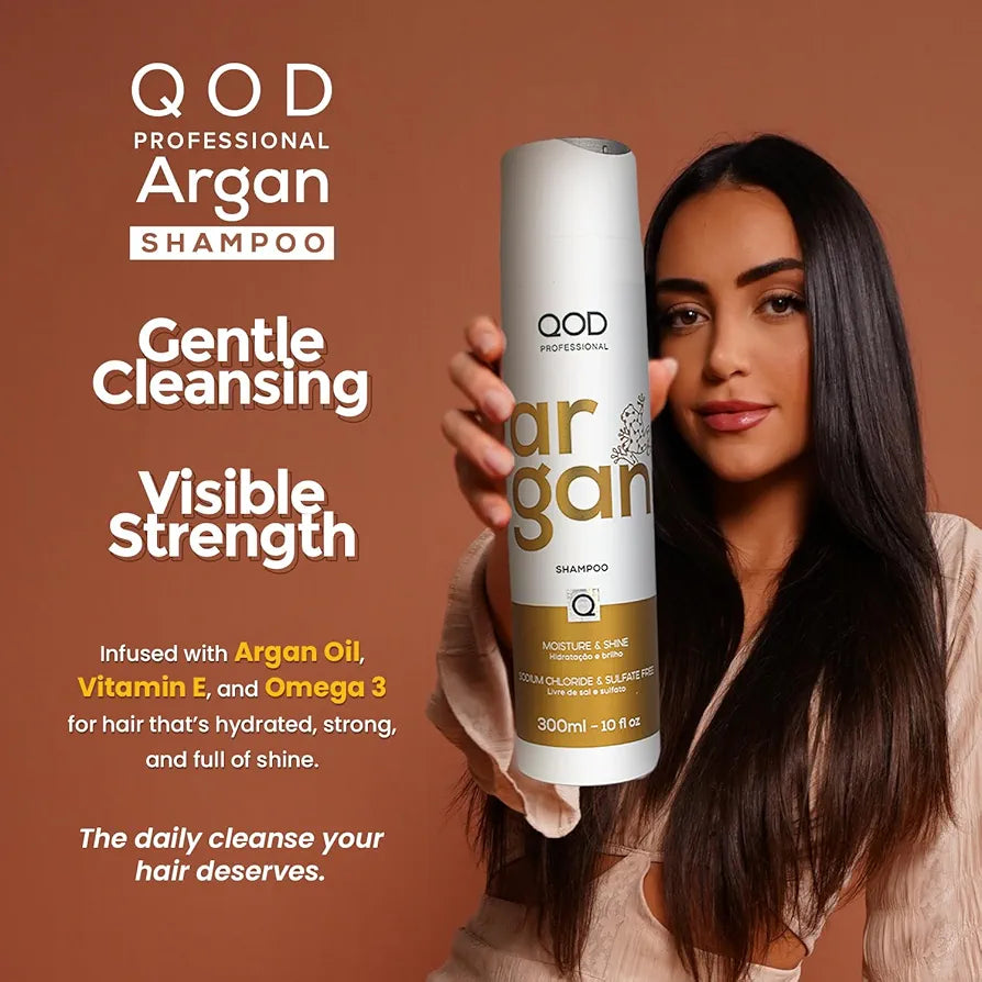 QOD Professional Argan Hair Shampoo – 300 ml