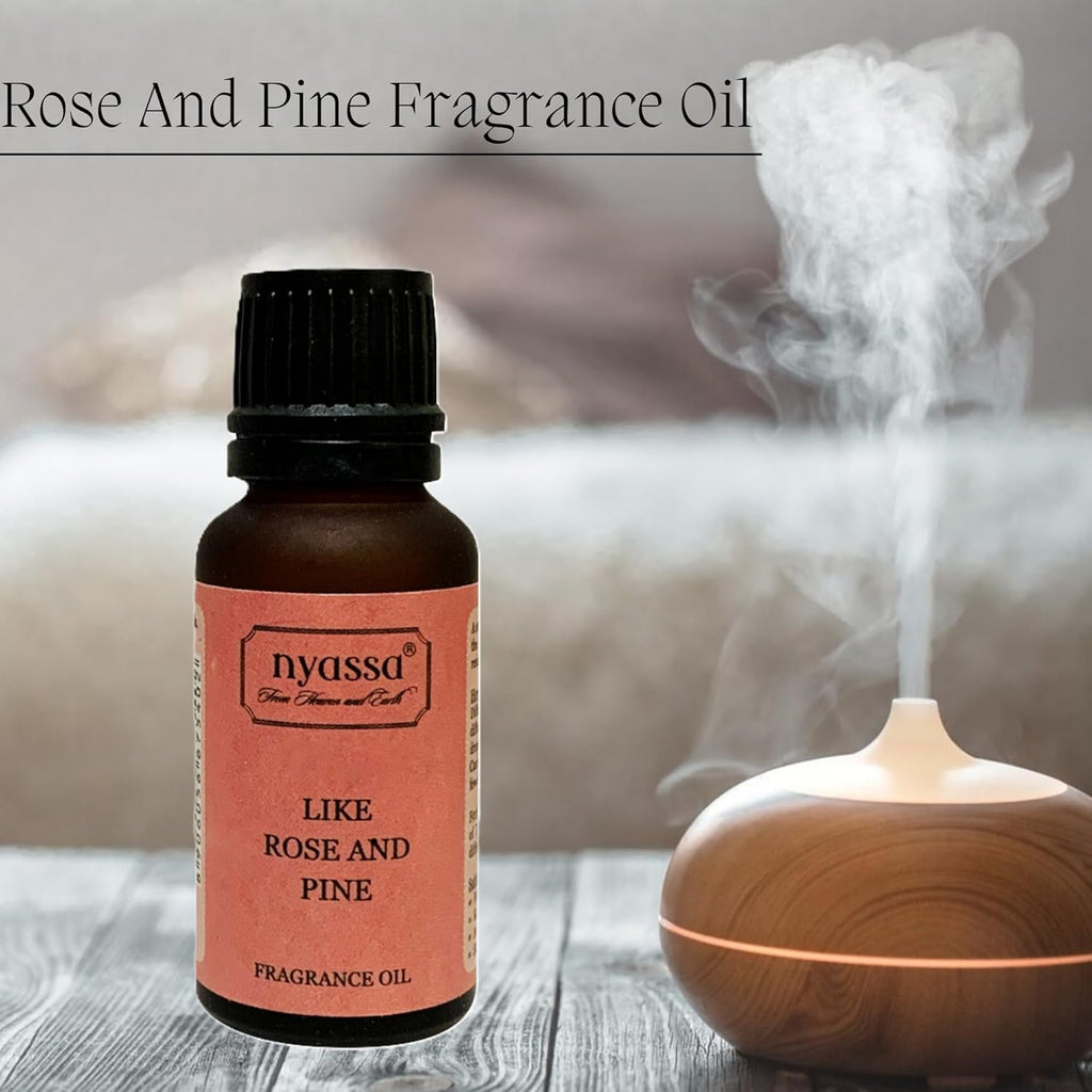 Nyassa Like Rose and Pine Fragrance Oils - 20 Ml