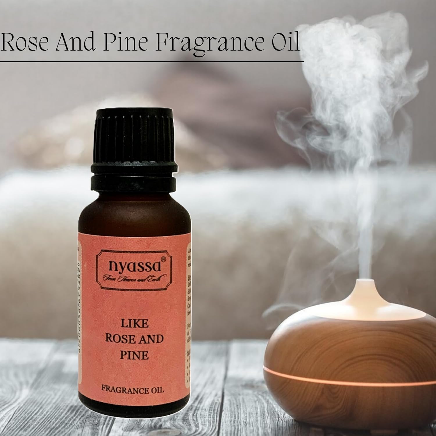 Nyassa Like Rose and Pine Fragrance Oils - 20 Ml