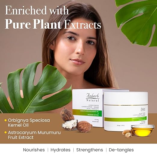Anherb Natural Everything Conditioner & Mask  - 200 gms