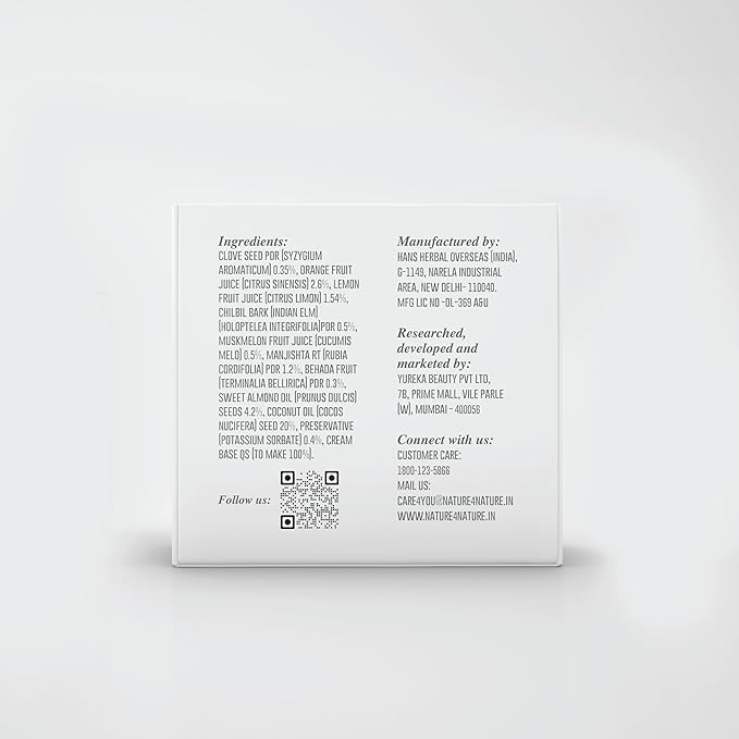 Nature4nature Night Repair Cream for Skin Brightning | Reduces Dark Spots and Protects Ageing - 50 Gms