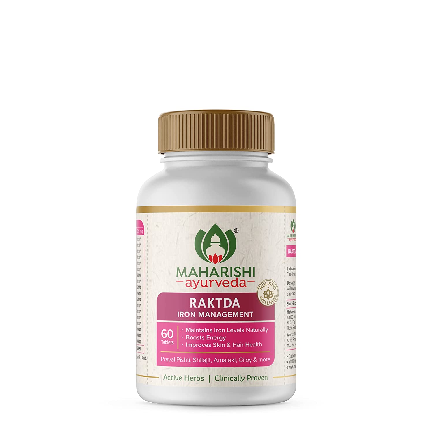 Maharishi Ayurveda Raktda - 60 tabs