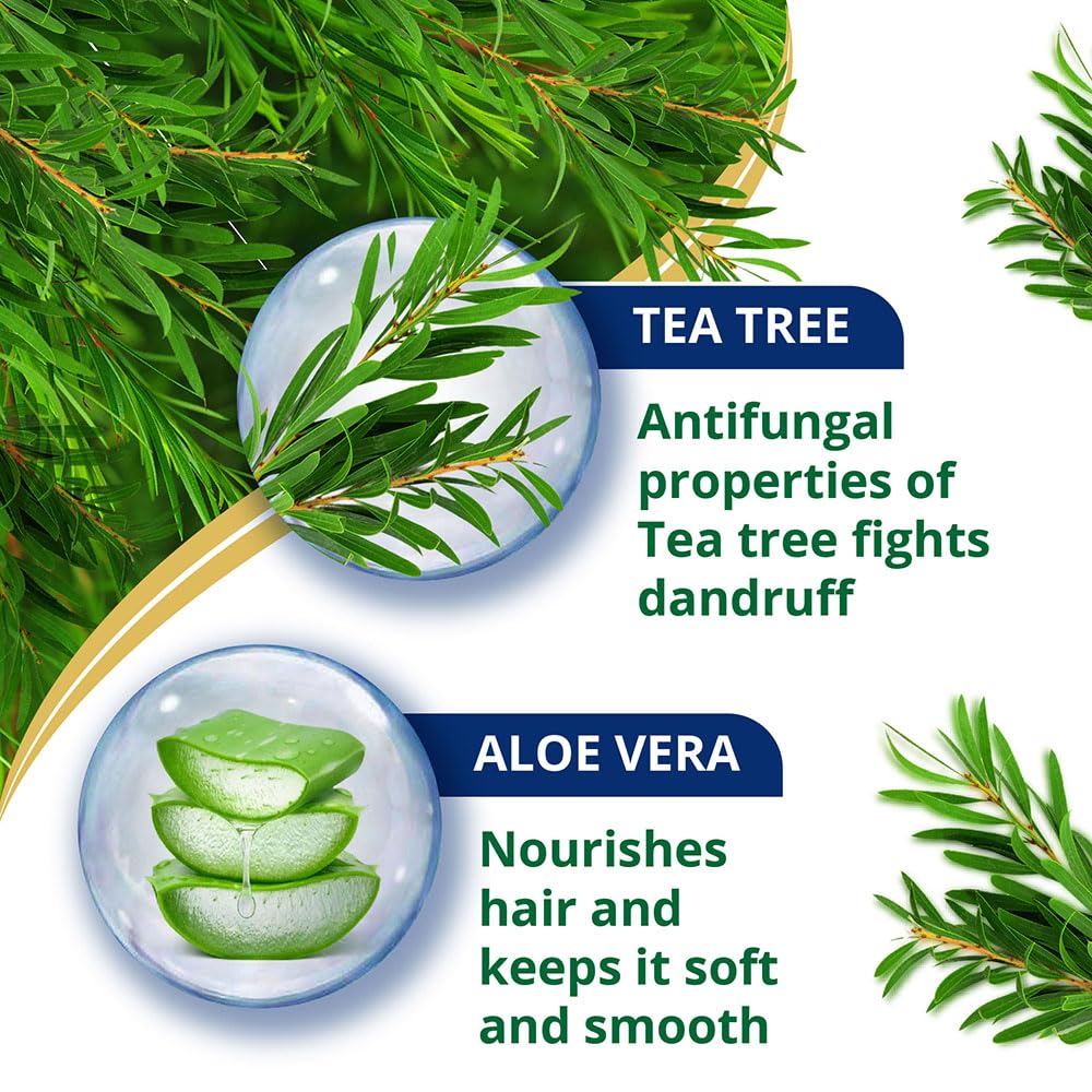 Himalaya Anti Dandruff Tea Tree Conditioner for All Hair Types 80 Millilitres