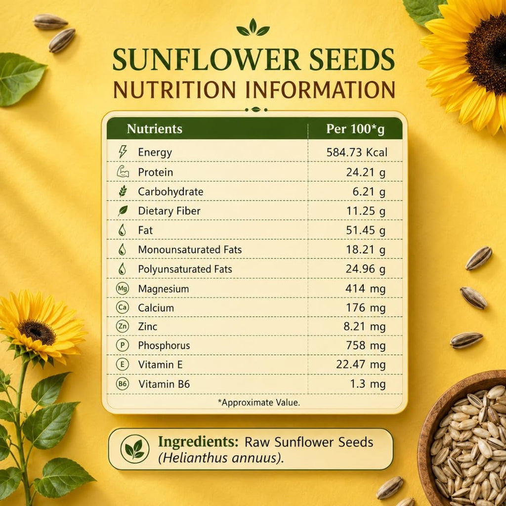 TruNutra Pumpkin & Sunflower Seeds Combo 400g (200g Each) | Raw & Unsalted | High Protein & Fiber | Vegan Snack for Daily Nutrition and Wellness Support Daily.