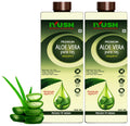 Iyush Herbal Ayurveda Aloe Vera Juice Bitterness Free Aloveravgel Juice Each - 500 gms (Pack of 2)