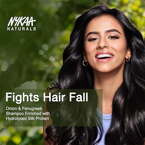 Nykaa Naturals Onion & Fenugreek Hair Growth Shampoo - 400 ml