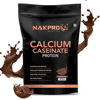 Nakpro Calcium Caseinate Protein Chocolate Flavour - 1000 gms