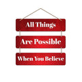 Artvibes Motivational Quotes Wooden Wall Hanger for Home Decor | Decorative Artworks Hangings Items for Home Decoration
