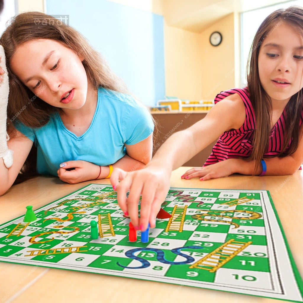 Kids Mandi Ultimate 7-in-1 Family Board Game Set