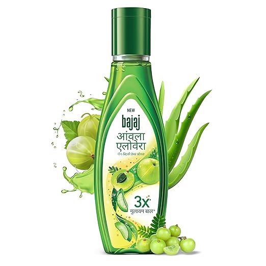 Bajaj Amla Aloe Vera Hair Oil Green - 300 ml
