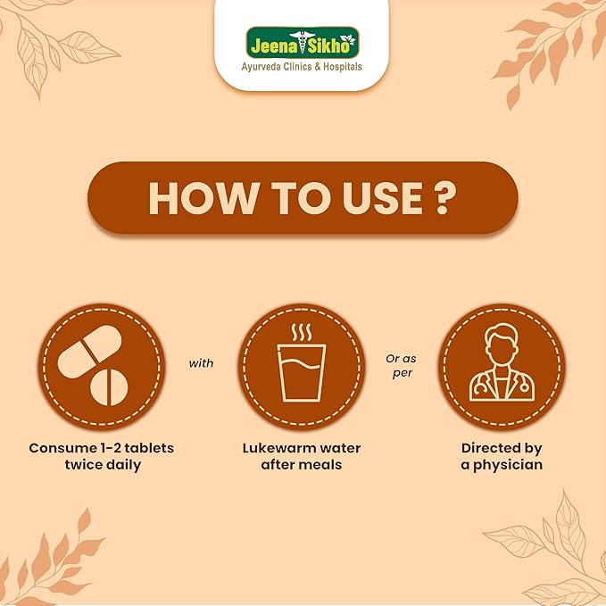 Jeena Sikho Uri Plus Tablets | Ayurvedic Kidney Wellness - 60 Tablets