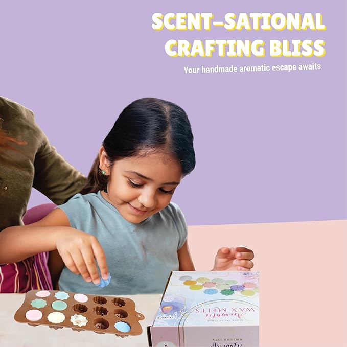Kalakaram Aromatic Wax Melts Making Kit | Make 15 Wax Melts With This Kit | Diy Wax Melt Kit
