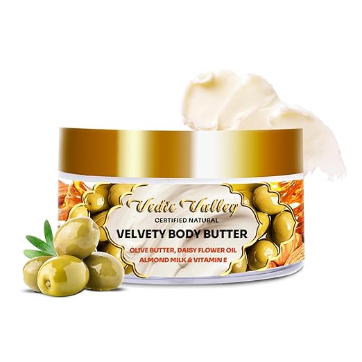Vedic Valley Moisturizing Velvety Body Butter for Men & Women - 250 gms